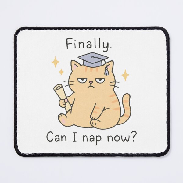 Item preview, Chubby Graduation Cat  designed and sold by SearionStudio.