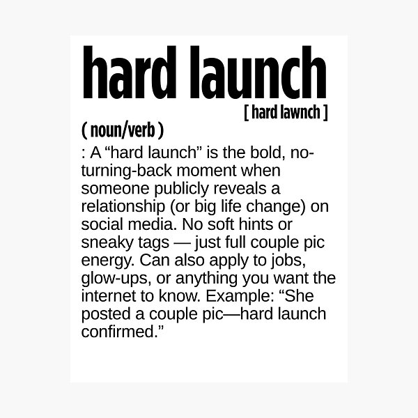 Item preview, Hard Launch Definition designed and sold by JustiesDesigns.
