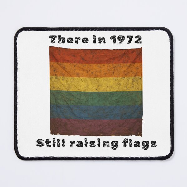 Item preview, Worn 1972 LGBT Flag. Still Raising Flag designed and sold by Feathers and Flair.