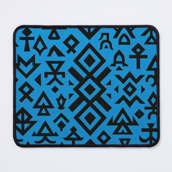 Item preview, Geometric precision meets blue in black designed and sold by Sigtrix.