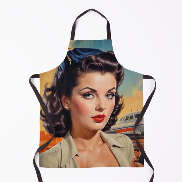 Item preview, Vintage 1940s Military Pin Up Art designed and sold by MissSaylor.
