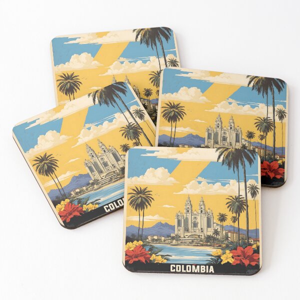 Item preview, Floridablanca Colombia Retro Vintage Poster Tourism  designed and sold by TravelersGems.
