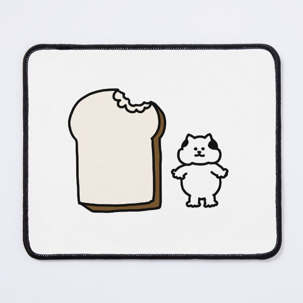 Item preview, a Cat and bread designed and sold by superbaechoo.