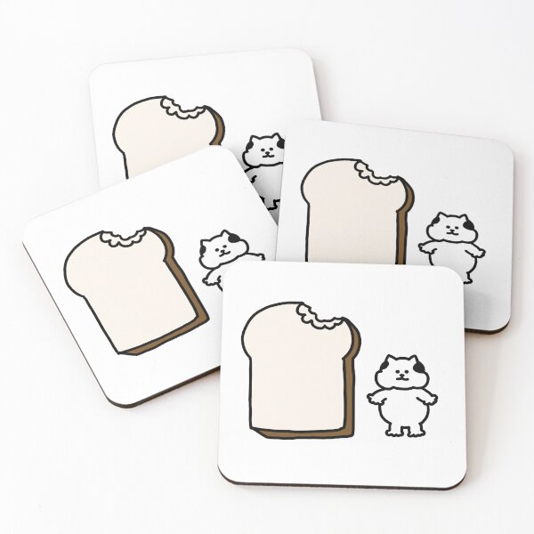 Item preview, a Cat and bread designed and sold by superbaechoo.