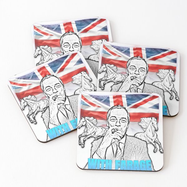 Item preview, On the charge with Farage designed and sold by Monarch & Thread.