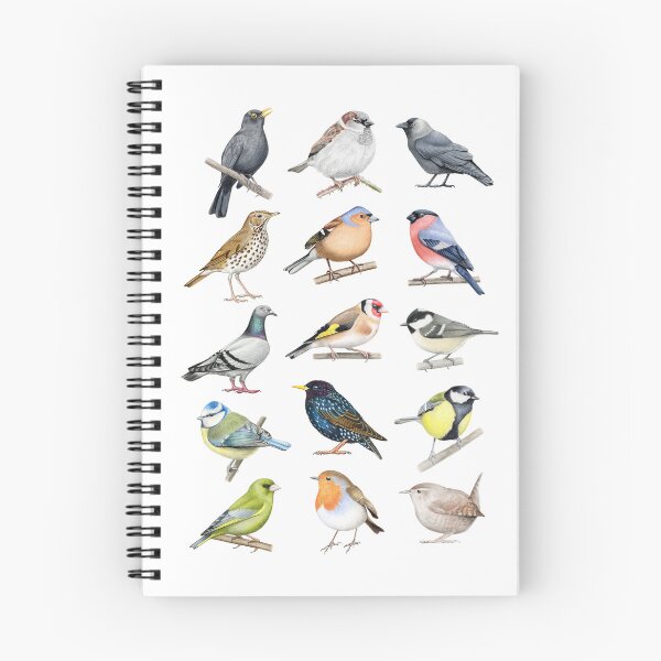 Item preview, Garden Birds designed and sold by Holly Grogan Art.