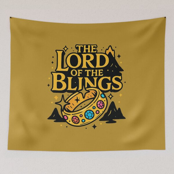Item preview, The Lord of the Blings – Funny LOTR Parody Design designed and sold by GirlyPopped.