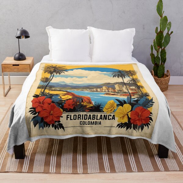 Item preview, Floridablanca Colombia Colombia Retro Vintage Poster Tourism designed and sold by TravelersGems.