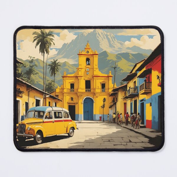 Item preview, Soacha Colombia Retro Vintage Poster Tourism designed and sold by TravelersGems.