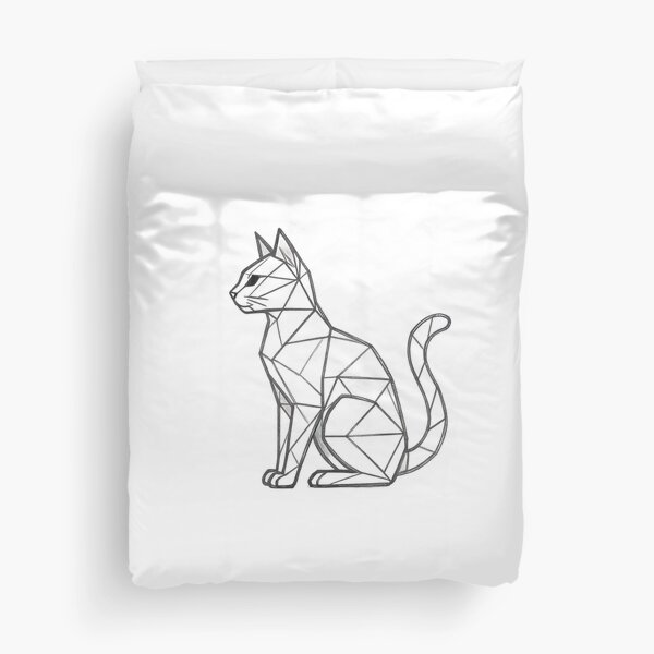 Item preview, Geometrical cat designed and sold by StopShopHop.
