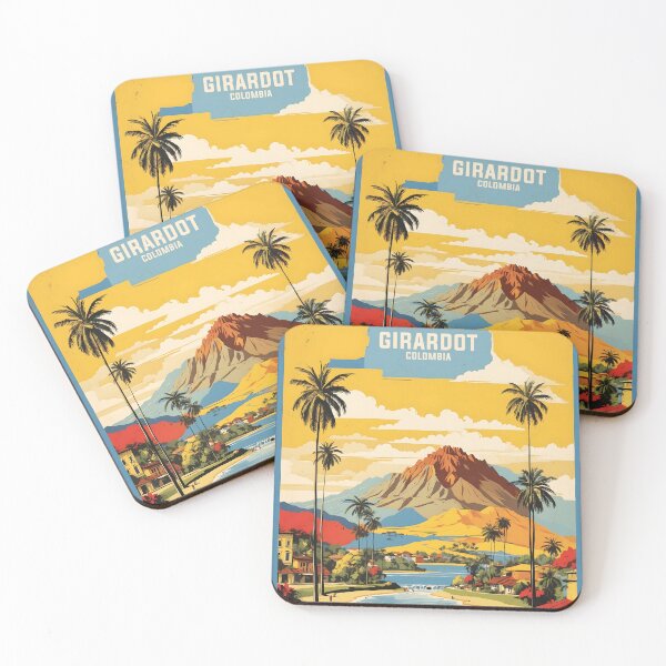 Item preview, Girardot Colombia Retro Vintage Poster Tourism  designed and sold by TravelersGems.
