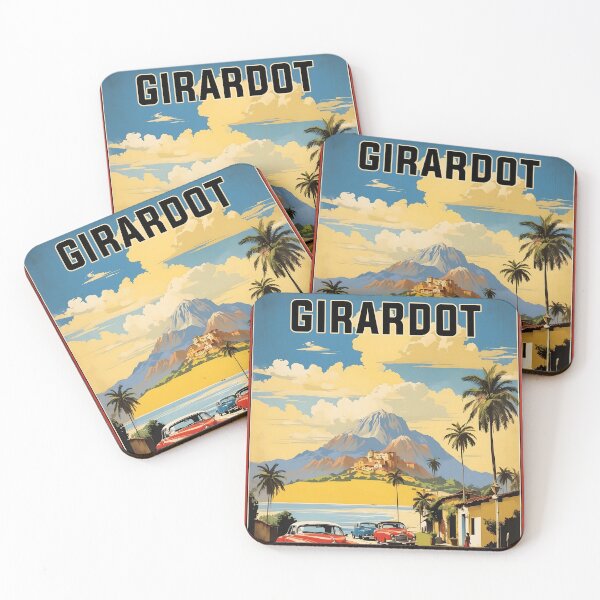 Item preview, Girardot Colombia Retro Vintage Poster Tourism  designed and sold by TravelersGems.