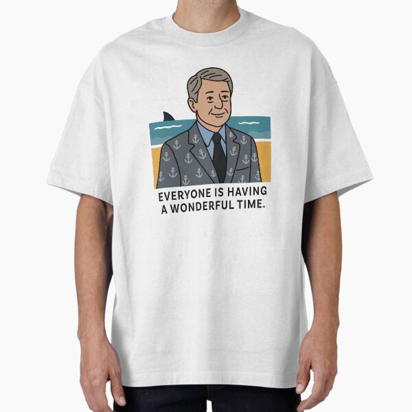 Aperçu de l'œuvre Le maire de Jaws, tout le monde passe un merveilleux moment créée et vendue par ChunkByChunk.