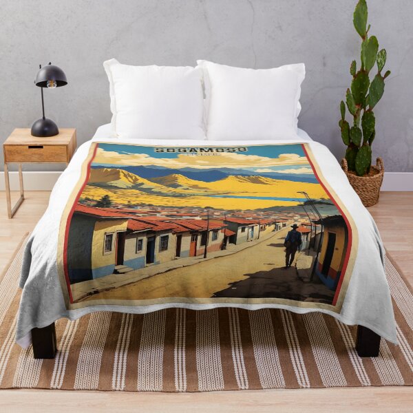 Item preview, Sogamoso Colombia Retro Vintage Poster Tourism designed and sold by TravelersGems.