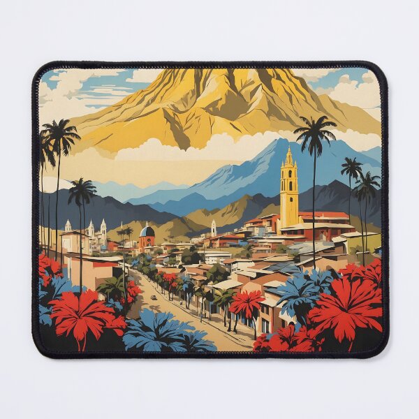 Item preview, Ibague Colombia Retro Vintage Poster Tourism designed and sold by TravelersGems.