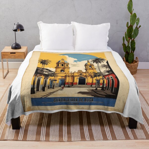 Item preview, Guadalajara de Buga Colombia Colombia Retro Vintage Poster Tourism designed and sold by TravelersGems.