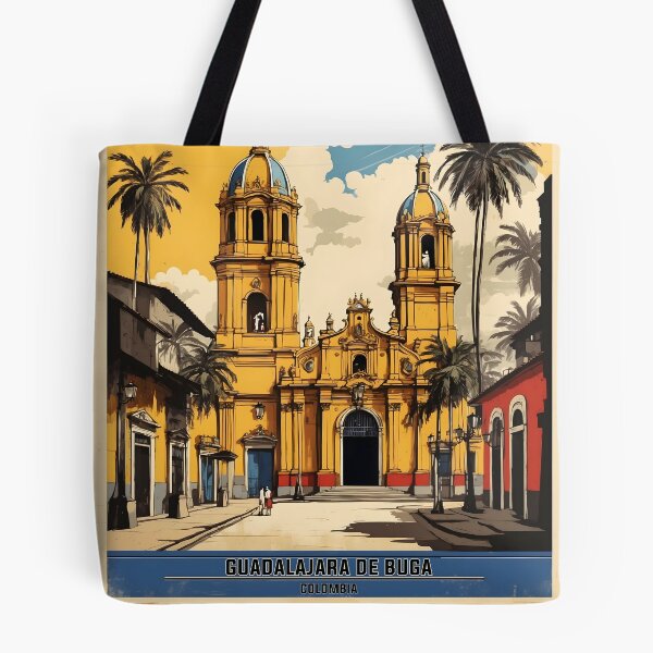 Item preview, Guadalajara de Buga Colombia Colombia Retro Vintage Poster Tourism  designed and sold by TravelersGems.