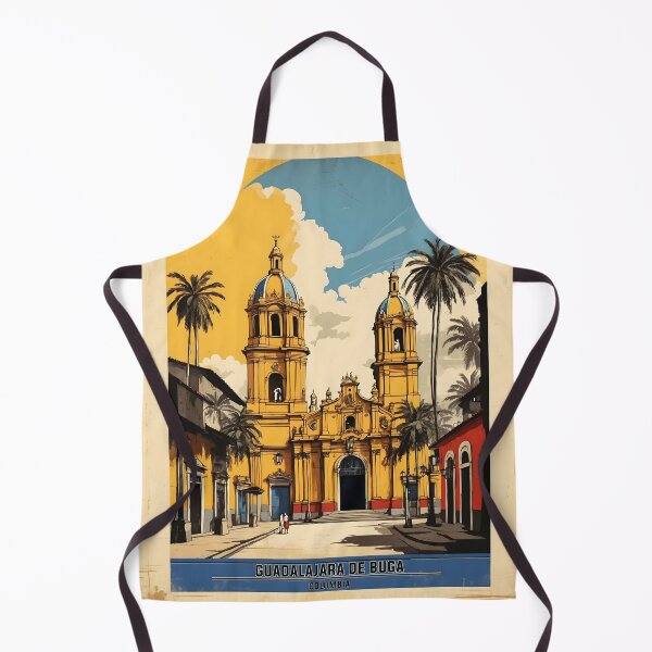 Item preview, Guadalajara de Buga Colombia Colombia Retro Vintage Poster Tourism designed and sold by TravelersGems.