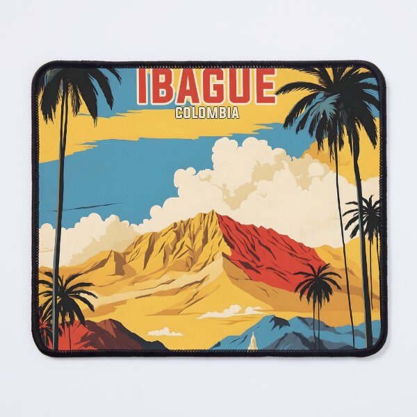 Item preview, Ibague Colombia Retro Vintage Poster Tourism designed and sold by TravelersGems.