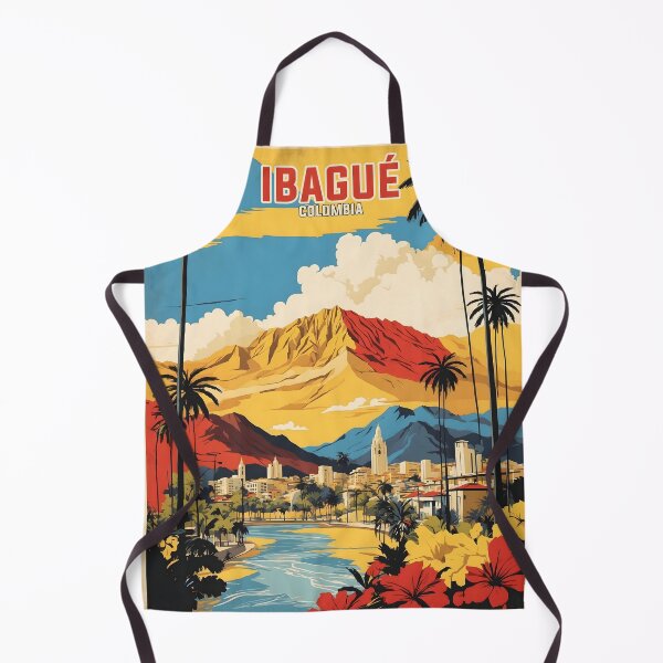Item preview, Ibague Colombia Retro Vintage Poster Tourism  designed and sold by TravelersGems.