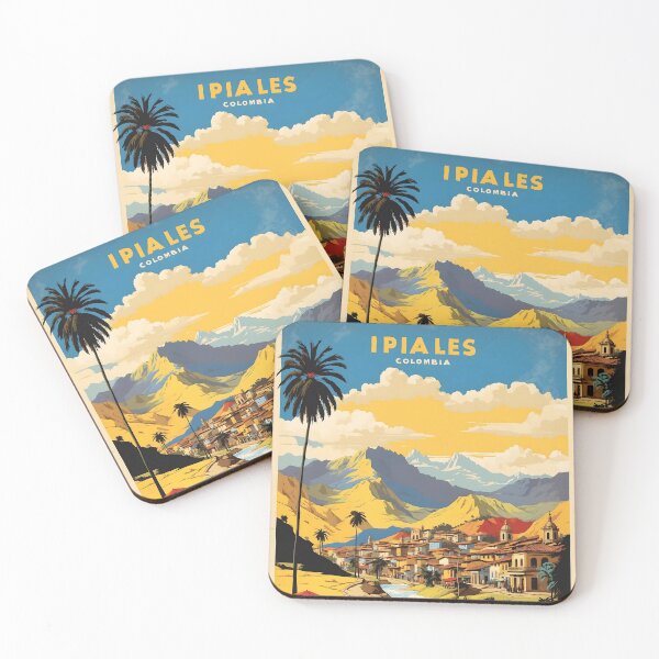 Item preview, Ipiales Colombia Retro Vintage Poster Tourism  designed and sold by TravelersGems.