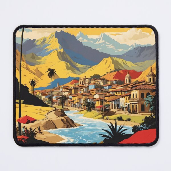 Item preview, Ipiales Colombia Retro Vintage Poster Tourism designed and sold by TravelersGems.