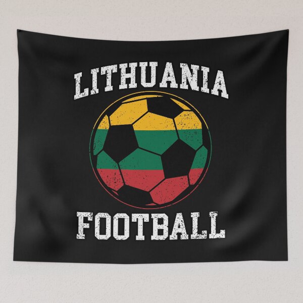 Item preview, SOCCER BALL - LITHUANIA | Soccer Fans and Teams for Men and Women t-shirt designed and sold by wallsandpatts.