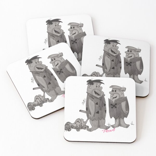 Item preview, Flintstones cartoon drawing friends designed and sold by pksart1.
