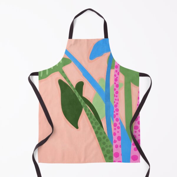 Item preview, Stem Squad, Green Leaves and Colorful Stems on a Warm Background designed and sold by Kintsugi99.