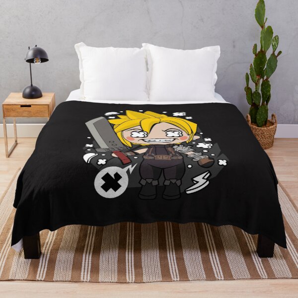 Item preview, Chibi Cloud Final Fantasy designed and sold by Pengadaan x Merch.