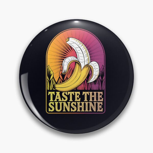 Item preview, Taste the Sunshine – Retro Banana Fruit Vibe designed and sold by Taans-Creation.