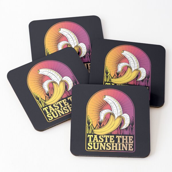 Item preview, Taste the Sunshine – Retro Banana Fruit Vibe designed and sold by Taans-Creation.