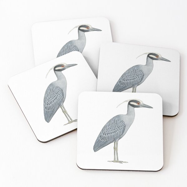 Item preview, Yellow-crowned Night Heron designed and sold by Holly Grogan Art.