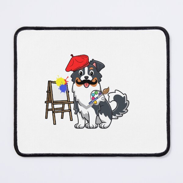 Item preview, Funny collie Dog is a painter designed and sold by Pet Station.