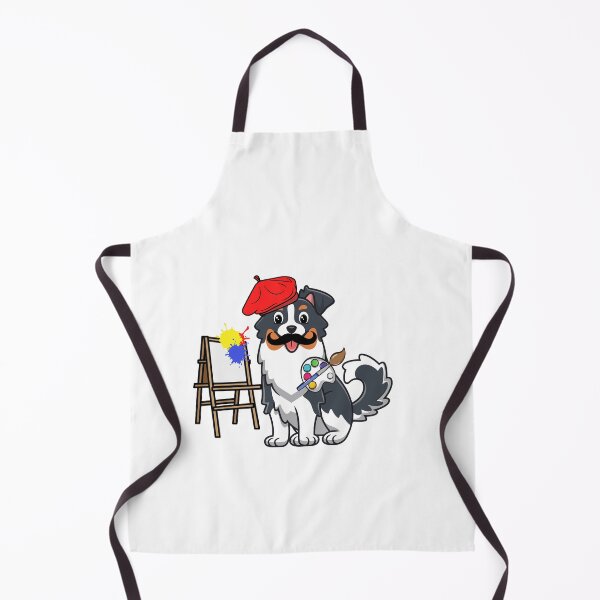 Item preview, Funny collie Dog is a painter designed and sold by Pet Station.