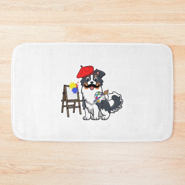 Item preview, Funny collie Dog is a painter designed and sold by Pet Station.