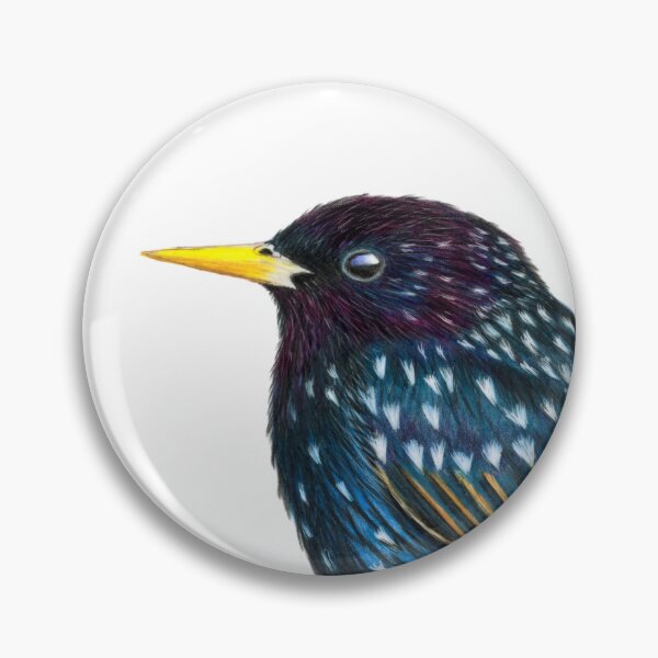 Item preview, Starling designed and sold by Holly Grogan Art.
