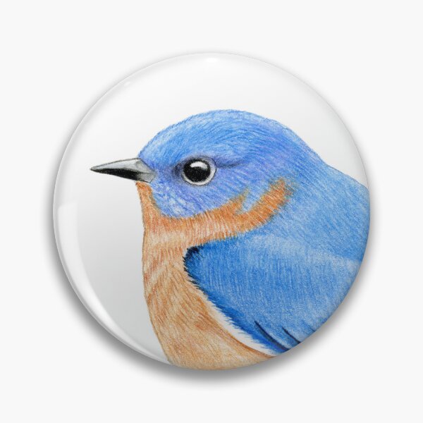 Item preview, Eastern Bluebird designed and sold by Holly Grogan Art.