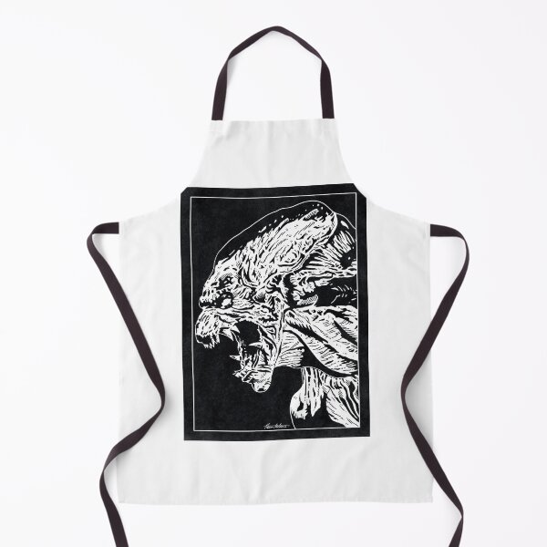 Item preview, PUMPKINHEAD (Black and White) designed and sold by FamousWeirdosRB.