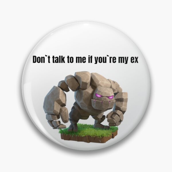 Item preview, Don't Talk To Me If You're My Ex – Golem Edition" designed and sold by StudioPrints08.