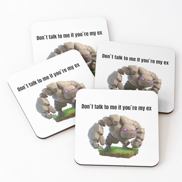 Item preview, Don't Talk To Me If You're My Ex – Golem Edition" designed and sold by StudioPrints08.