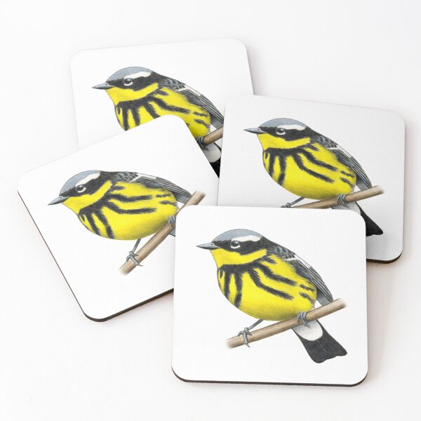 Item preview, Magnolia Warbler designed and sold by Holly Grogan Art.