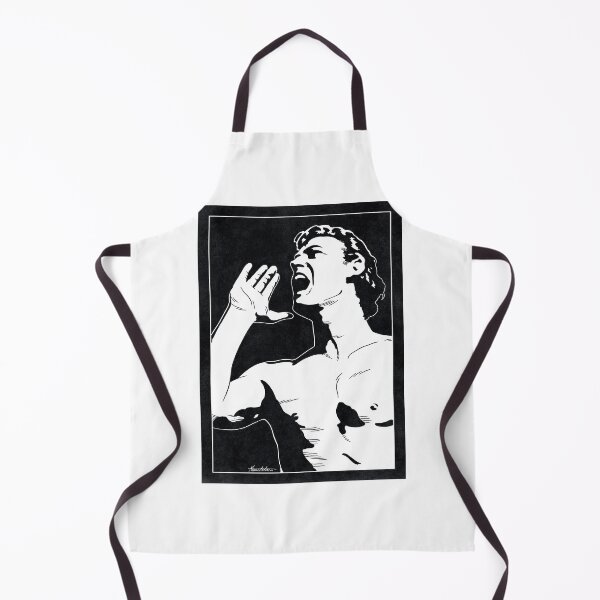 Item preview, TARZAN - Tarzan the Ape Man (Black and White) designed and sold by FamousWeirdosRB.