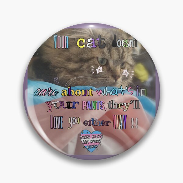 Item preview, cats support! designed and sold by nightfirezz.