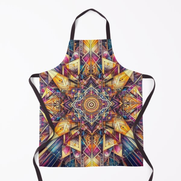 Item preview, colorful geometric,decorative,mystic pattern designed and sold by Dogandesighn.