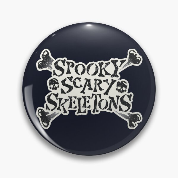 Item preview, Spooky Scary Skeletons Dark designed and sold by wolfkin-design.