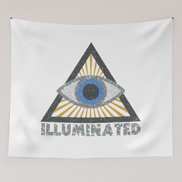 Item preview, Illuminated Diamante Evil Eye Protection - Rhinestones designed and sold by Tau Tia L Douglass.