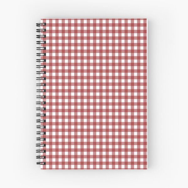 Item preview, Gingham Plaid Checkered Pattern in Cherry Red and White designed and sold by kierkegaard.