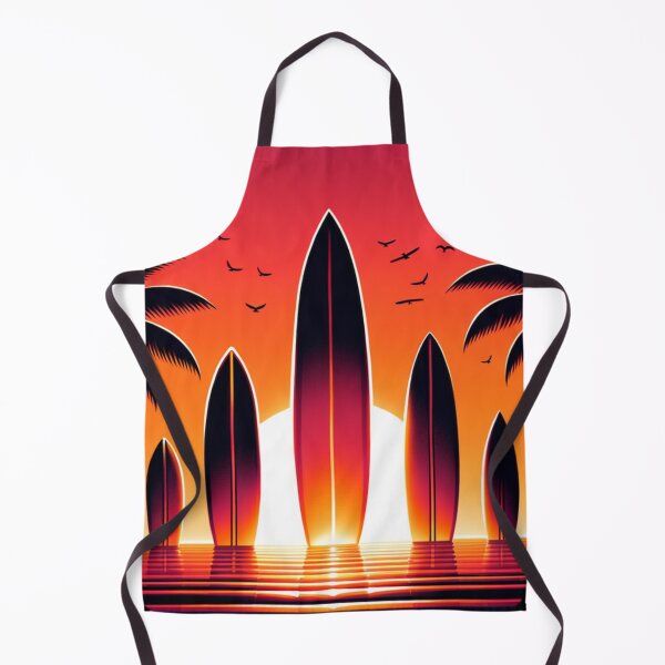 Item preview, Surfboard Sunset Lineup designed and sold by BassHeadMomma.