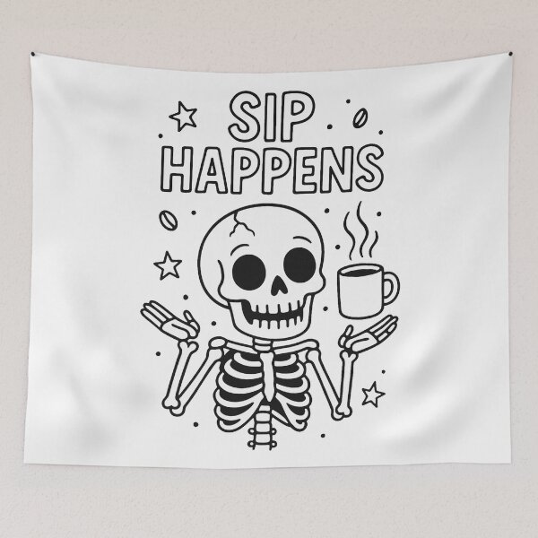 Item preview, Sip happens... designed and sold by AKNinetyDesigns.